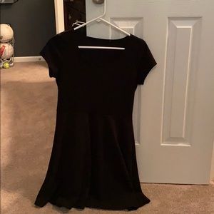 Simple black dress